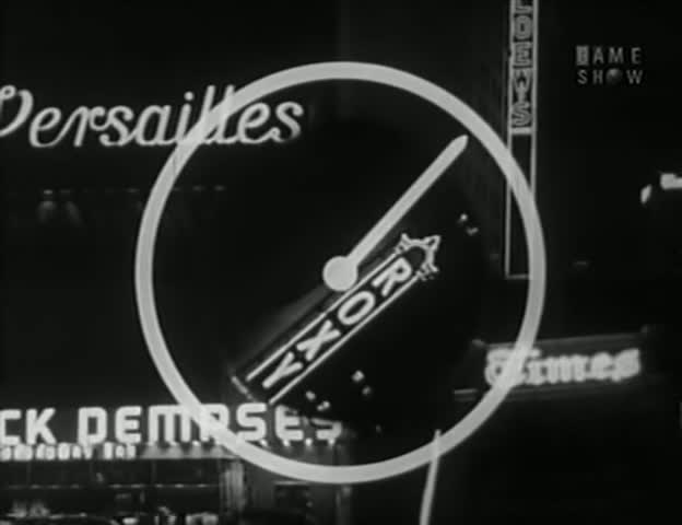 BEAT THE CLOCK with Bud Collyer: September 20, 1952