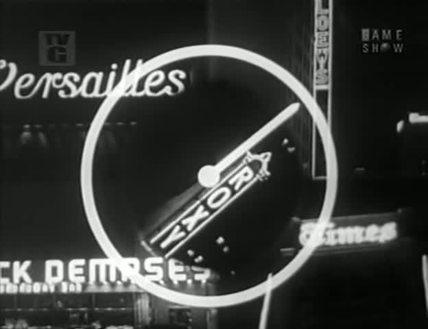 BEAT THE CLOCK with Bud Collyer: October 11, 1952